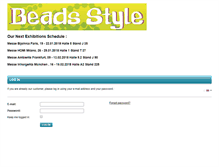 Tablet Screenshot of beads-style.com